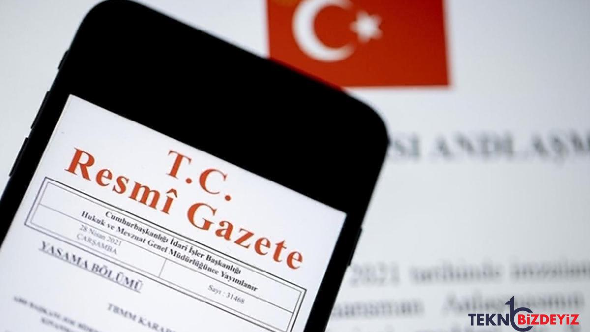 resmi gazetede yayimlandi kurum ve mudurluklere yeni atamalar HIcgpf53