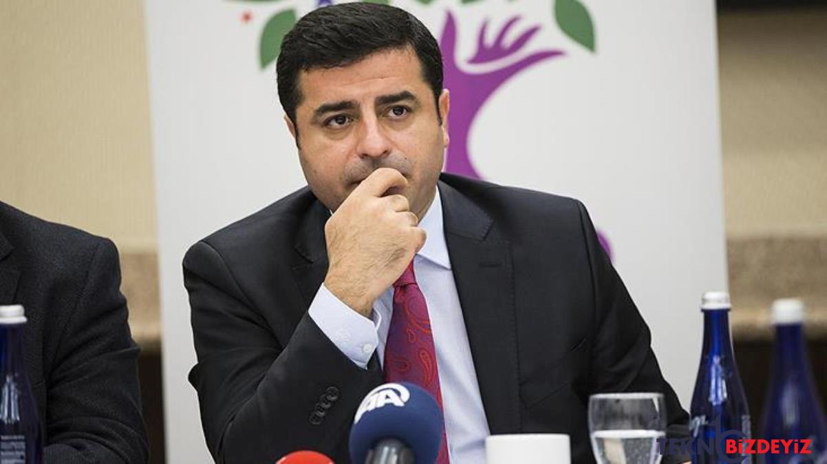 selahattin demirtas ile hdp arasinda gerginlik mi var grup baskanvekili bestas yanitladi