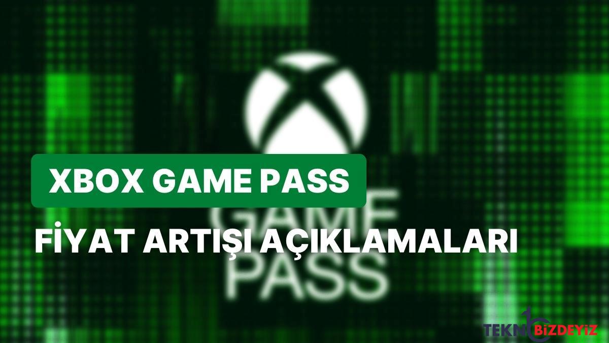 xbox game pass fiyati artabilir aciklamasi ortaligi ayaga kaldirdi JIF2sF8G