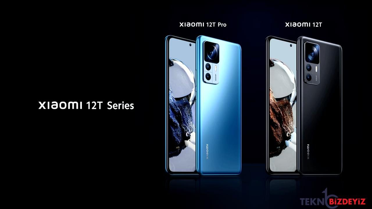 xiaomi 12t ve 12t pro tum ozellikleriyle