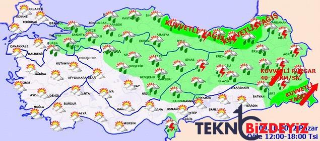 yurdun tamami saganaga teslim oluyor 9 ekim pazar gunu hava nasil olacak 4 DrTzpmUb