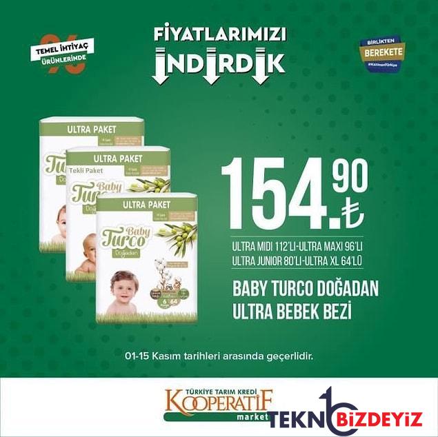 1 15 kasim tarim kredi kooperatif marketi indirimleri hangi eserlerde indirim olacak 24 tOgH8KIQ