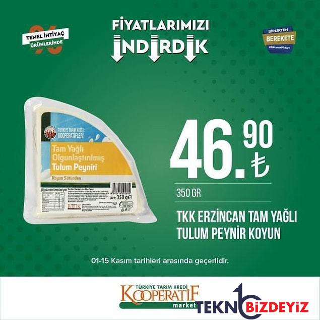 1 15 kasim tarim kredi kooperatif marketi indirimleri hangi eserlerde indirim olacak 3 smXk9lVZ