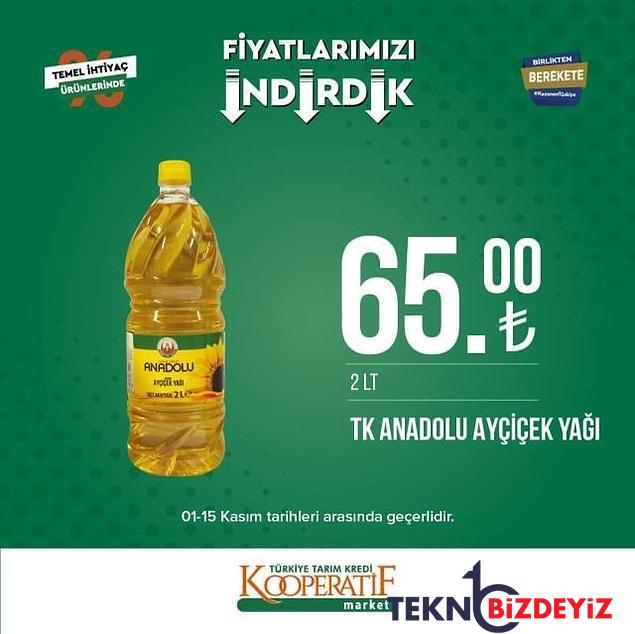 1 15 kasim tarim kredi kooperatif marketi indirimleri hangi eserlerde indirim olacak 30 4V8cYYUg