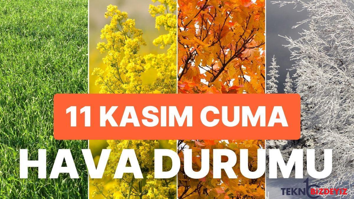 11 kasim cuma hava durumu bugun hava nasil olacak yagmur yagacak mi RTfEadEY