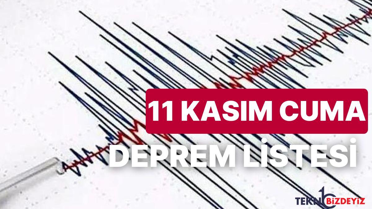 11 kasim cuma zelzele listesi aciklandi 11 kasim cuma hangi vilayetlerde sarsinti yasandi zJqtVpaP