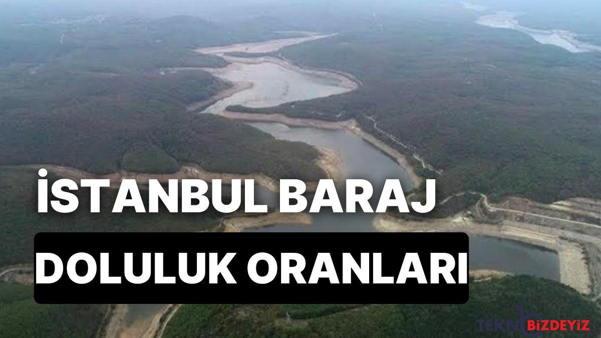 17 kasim persembe istanbul baraj doluluk oranlarinda son durum istanbulda barajlar yuzde kac dolu XbPUaLh5