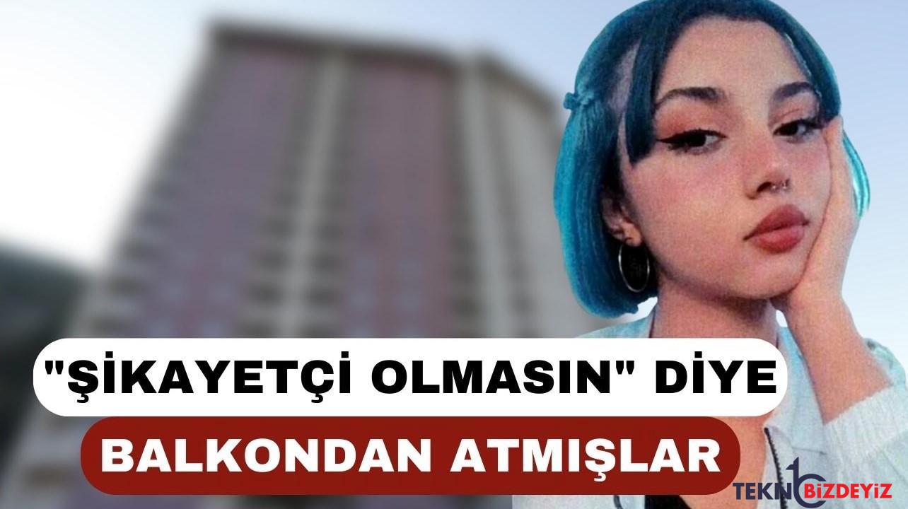 17 yasindaki gamze sikayet etmesin diye balkondan atilmis