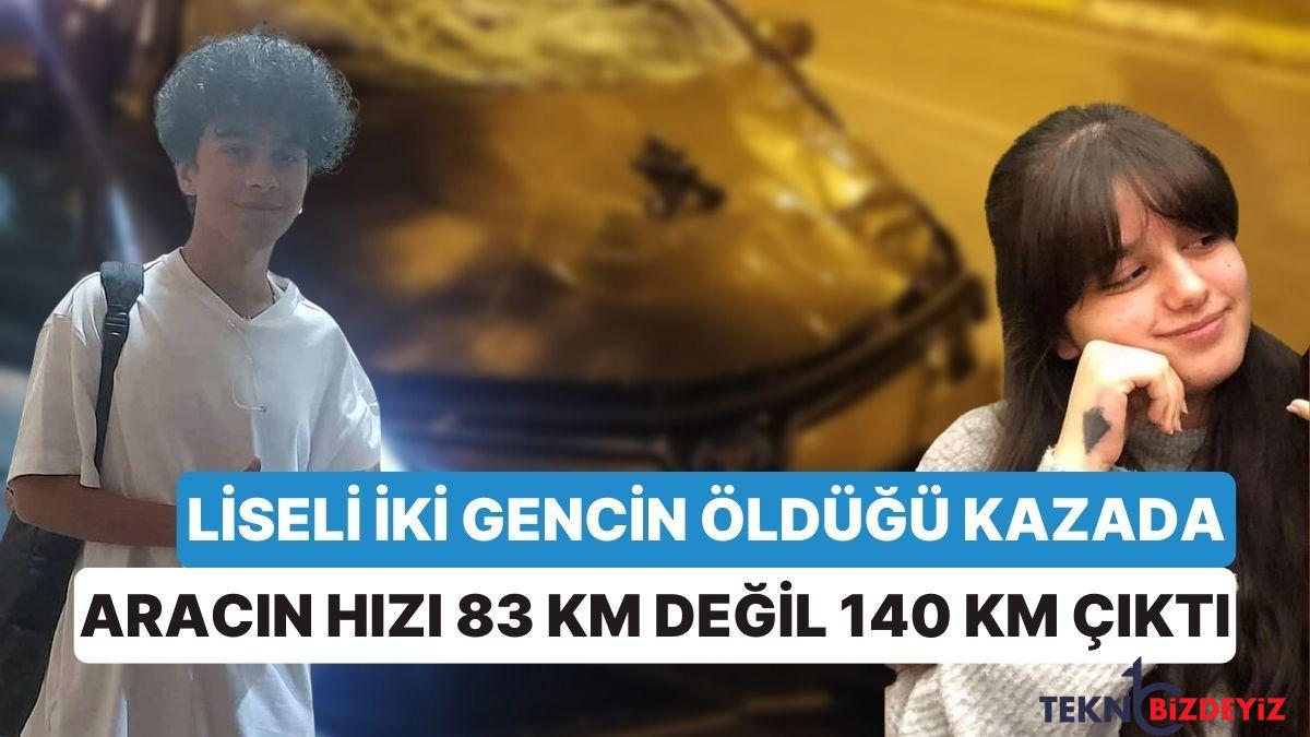 2 gencin hayatini kaybettigi kazanin avukatindan aciklama teknik olcumlere nazaran surati en az 140 kilometre ENkKMp3B