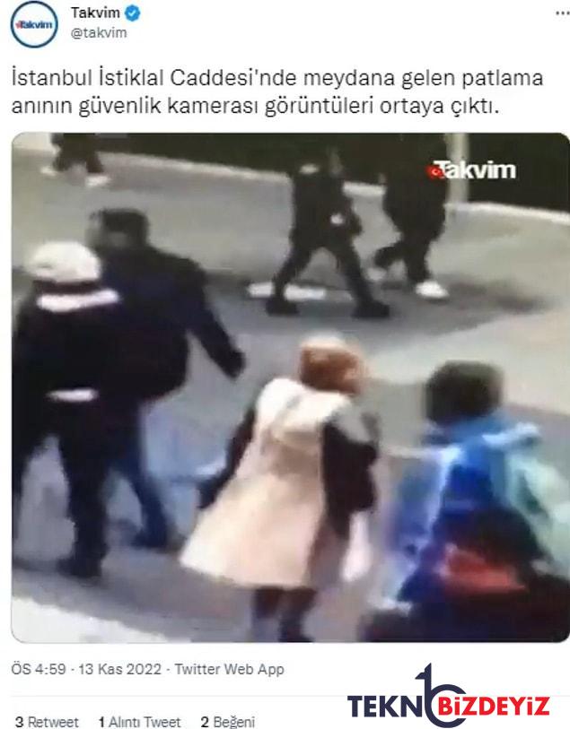 2016daki teror hareketinin imajlarini istiklal caddesinde olmus uzere paylasan takvim gazetesi gundemde 3 IRdZKrGd