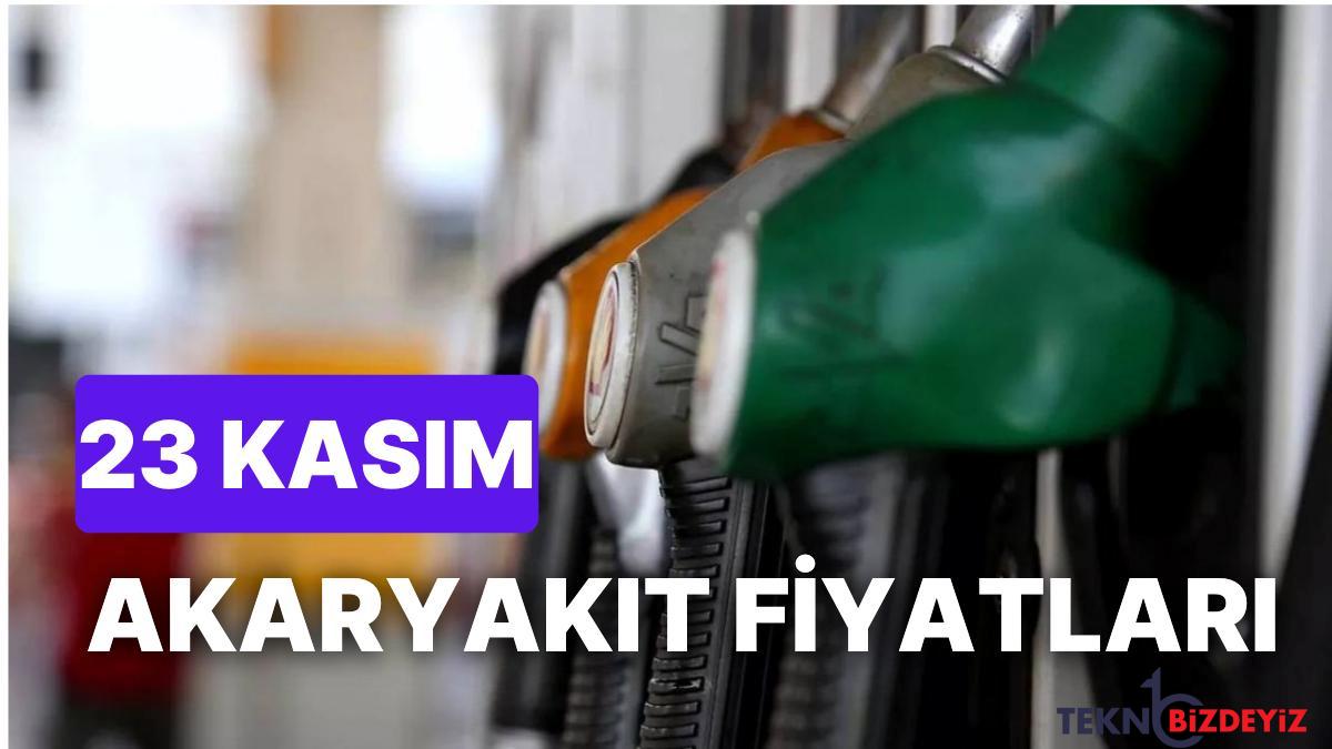 23 kasim carsamba indirimli akaryakit fiyatlari lpg motorin mazot akaryakit fiyati ne kadar oldu HR9ldUM6