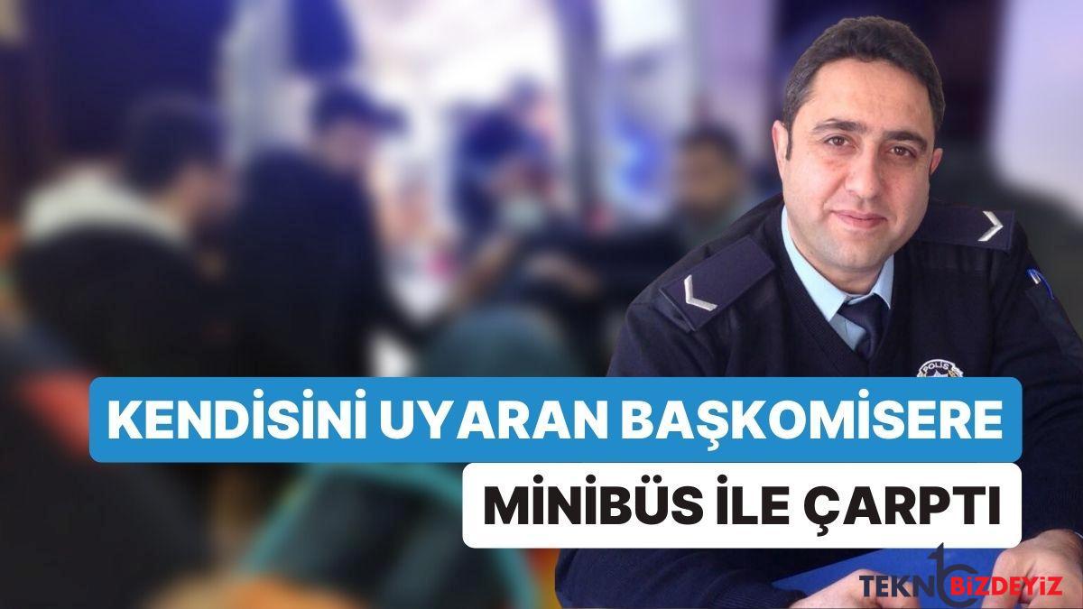 asiri surat yapma uyarisi yapan baskomisere minibusu ile carpip kacti JzyvySPP