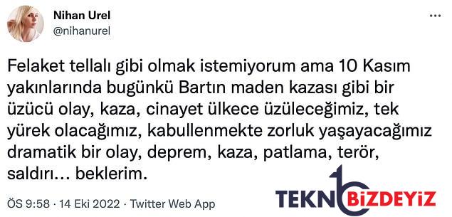 astrolog nihan urelin taksimdeki patlamayi tarihiyle birlikte bir ay evvel bildigi ortaya cikti 4 9LIhkWYV