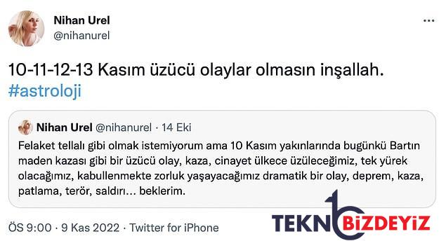 astrolog nihan urelin taksimdeki patlamayi tarihiyle birlikte bir ay evvel bildigi ortaya cikti 5 6RJYPPIw