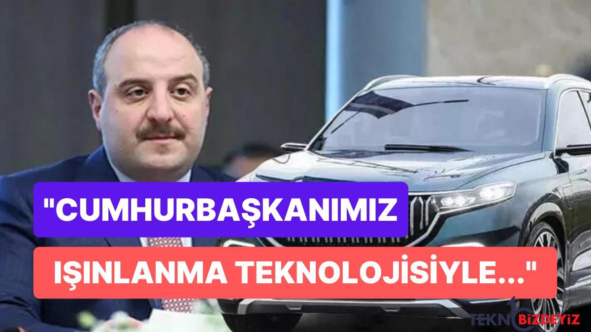 bakan varank toggun uretim bandi yok savlarini tiye aldi isinlanma teknolojisiyle gidip geldi OeZ9Q7RG