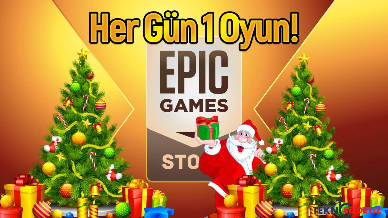 epic games storedan yilbasi surprizi 25 oyun fiyatsiz oluyor