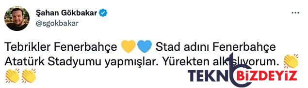 fenerbahce stadinin ismi ataturk stadyumu oluyor haberine unlu isimlerden takviye yagdi 6 zpwv6vzu