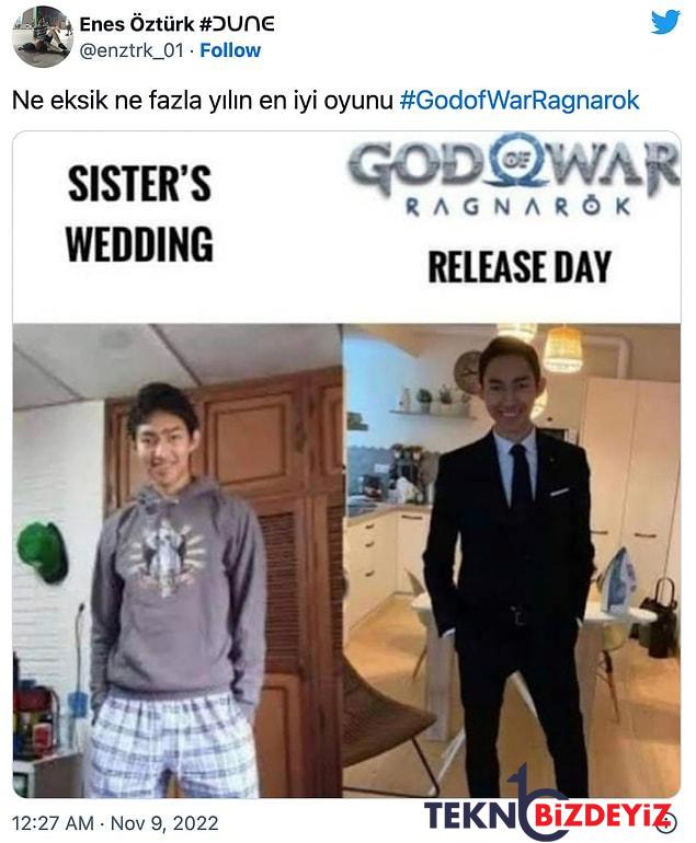 god of war ragnarok oyun dunyasina bomba uzere dustu iste oyunculardan gelen birinci reaksiyonlar 5 b98thcEA