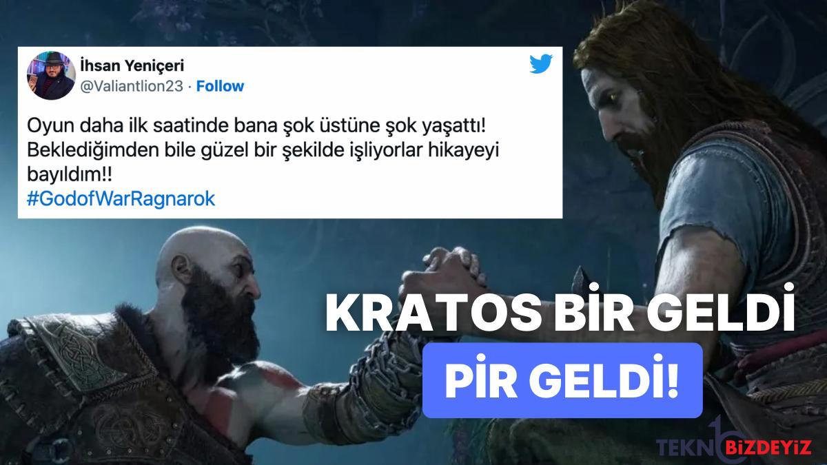 god of war ragnarok oyun dunyasina bomba uzere dustu iste oyunculardan gelen birinci reaksiyonlar uLHgbapG