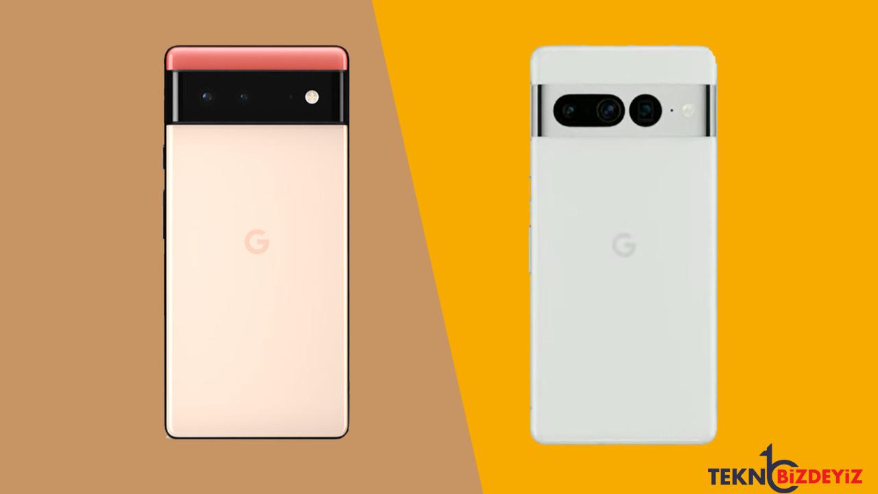 google pixel 7 ve pixel 6 serisi yenileniyor guncellemeler geliyor