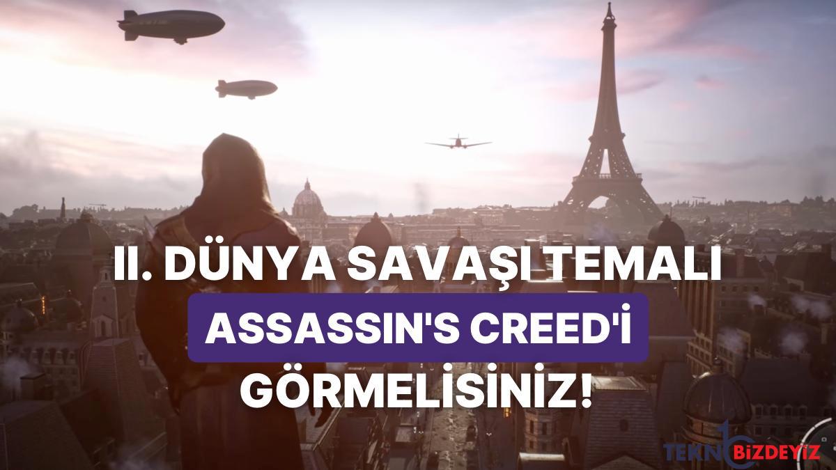 keske gercek olsa dedirten hayran uretimi 2 dunya savasi temali assassins creed pBMMfqT6