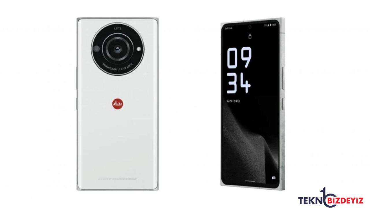 leica leitz phone 2 tanitildi dev kamerali akilli telefon rtevPKyl