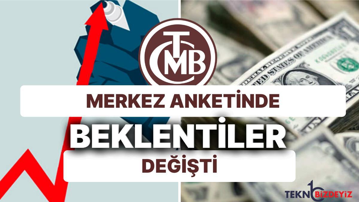 tcmb piyasa istirakcileri anketinde enflasyon beklentisi yukseldi dolar dustu 5G1EFdAr