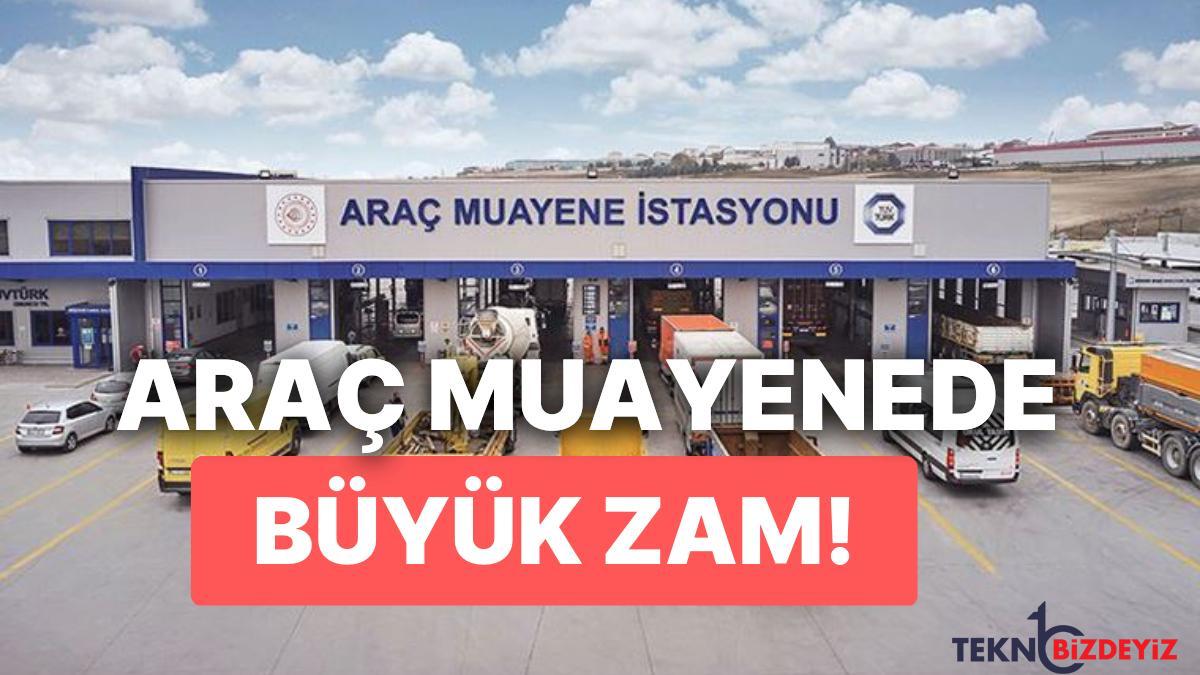 2023 arac muayene fiyatlari ne kadar artirim geldi mi yeni yil arac muayene fiyatlari muhakkak oldu kMsrM3PA