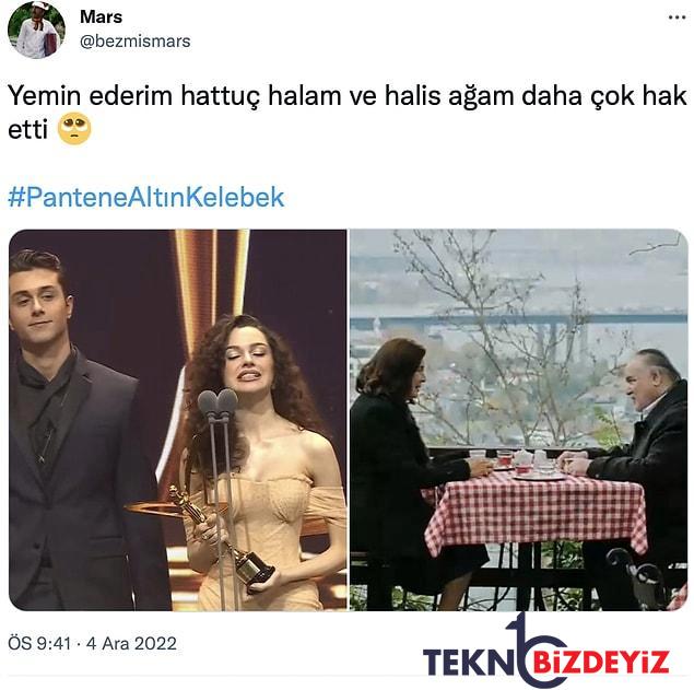 48 altin kelebek odullerinde en l dizi cifti secilen su burcu yazgi coskun ve onur seyit yaran gundem oldu 22 OTEfSiVN