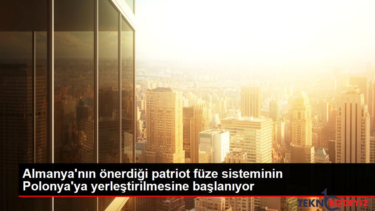 almanyanin onerdigi patriot fuze sisteminin polonyaya yerlestirilmesine baslaniyor 9T5ks5cj