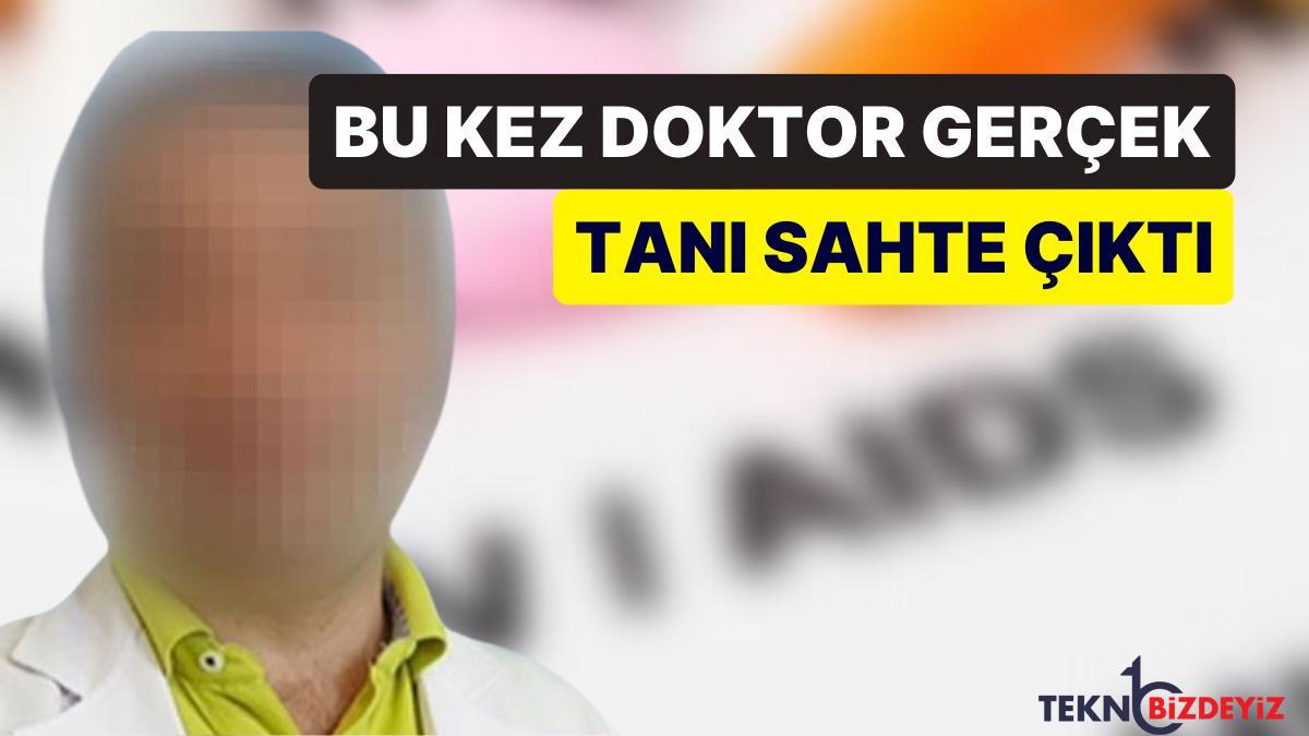 bu sefer tabip gercek teshis uydurma arkadasina uc yil bos yere aids ilaclari kullandirtti sjBdSMlm