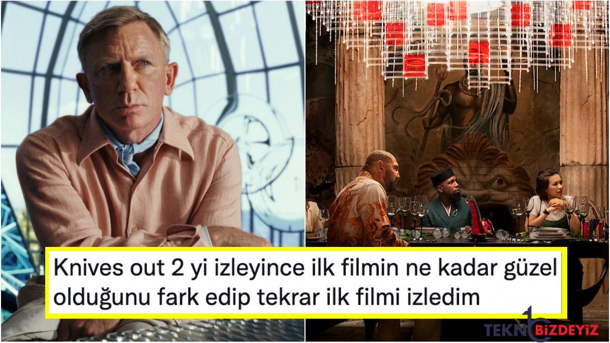 buyuk bir heyecanla beklenen knives out 2 sinemasini izleyenlerden birinci yansilar geldi CbQErmN2