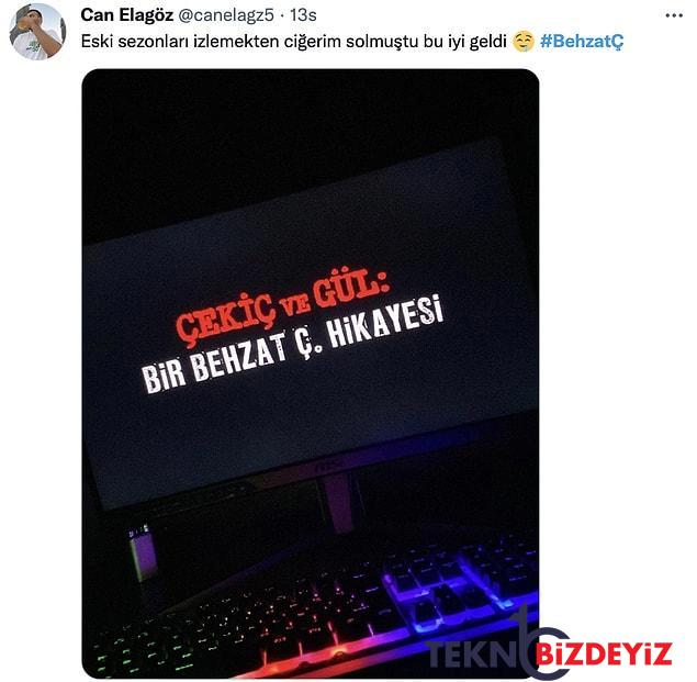 cok ozlemisiz be amirim izleyiciyle bulusan cekic ve gul bir behzat c kissasi toplumsal medyanin gundeminde 7 tWEB3RWk