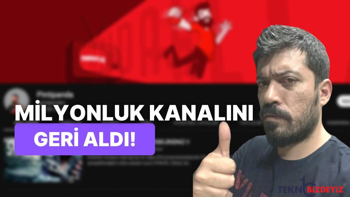 geri dondu youtube hesabi kalici olarak kapatilan pintipandadan guzel haber aEvJ5s1Y