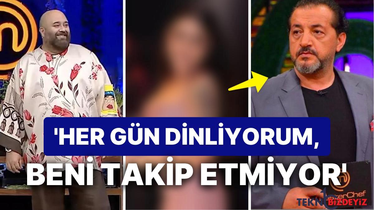 masterchef mehmet yalcinkayadan sevdigi sanatkara sitem beni degil someri takip ediyor