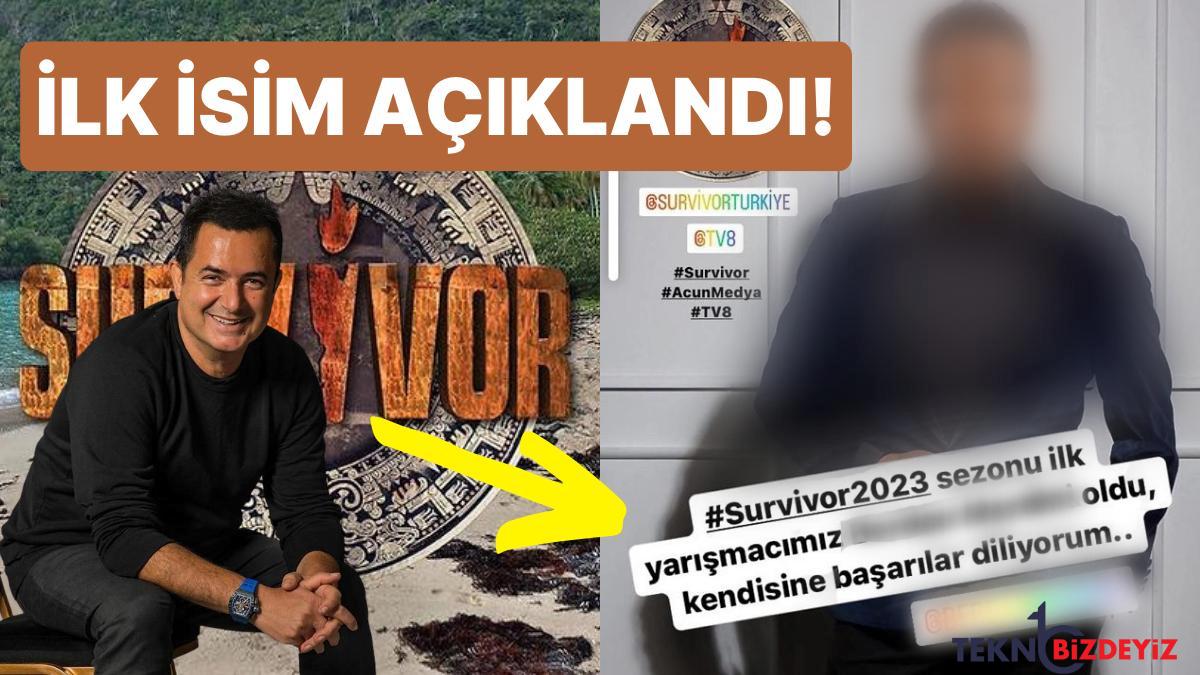 merakla bekleniyordu acun ilicali survivor 2023 takimina dahil olan birinci ismi acikladi pOUiUgKf