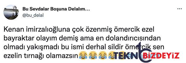 muge anlida ismini ezel bayraktar olarak degistirdigi ortaya cikan omer twitterda gundem oldu 7 FbU8EUaH