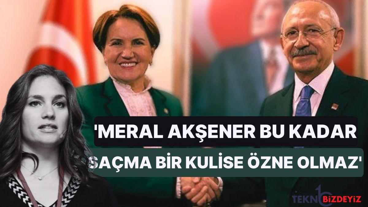 ortaligi karistiran adaylik kulisine duzgun partiden cevap aksener bu kadar sacma bir kulise ozne olamaz iqW7Dfc6