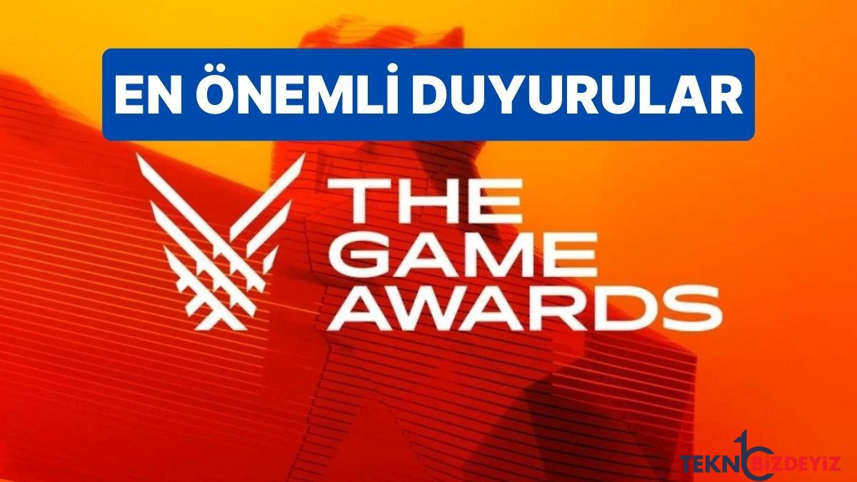 the game awards gecesinde yapilan tum duyurular ve oyunlar iWT6SImE