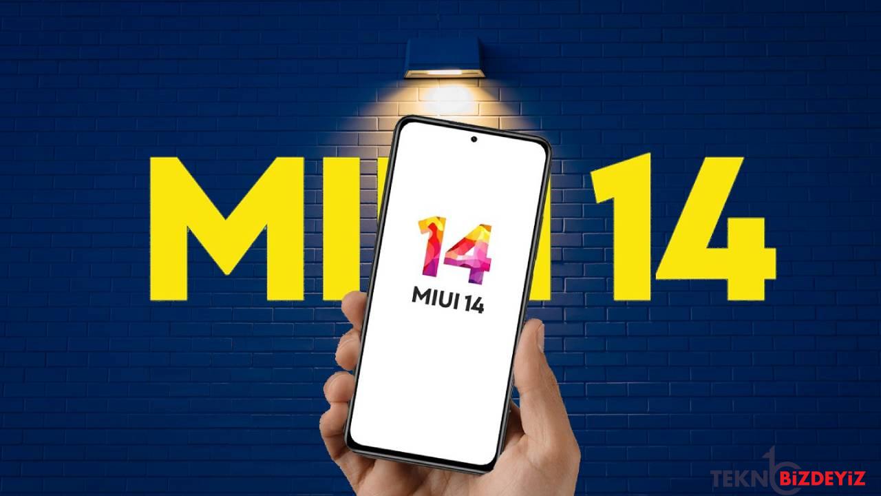 xiaomi duyurdu iste miui 14 alacak birinci modeller