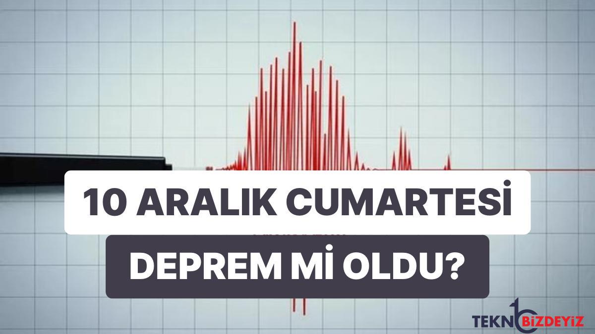 zelzele mi oldu nerede oldu 10 aralik cumartesi kandilli rasathanesi ve afad son sarsintilar listesi ZPL9cjbt