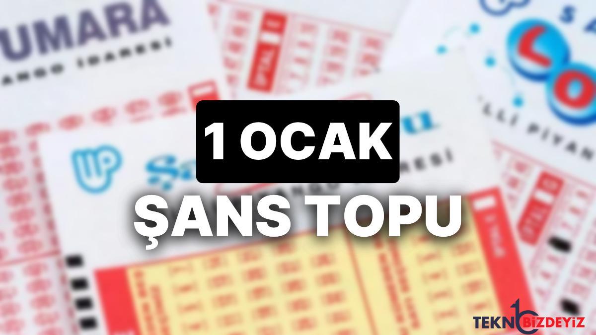 1 ocak talih topu sonuclari aciklandi 1 ocak talih topunda kazandiran numaralar ve tum ayrintilar