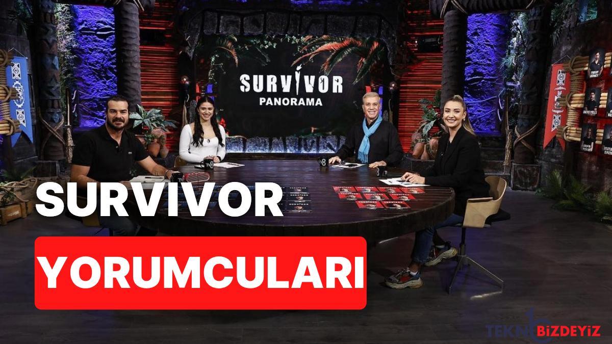 2023 survivor panorama sunuculari muhakkak oldu eski yarismacilar yorumcu olarak koltuklara gecti