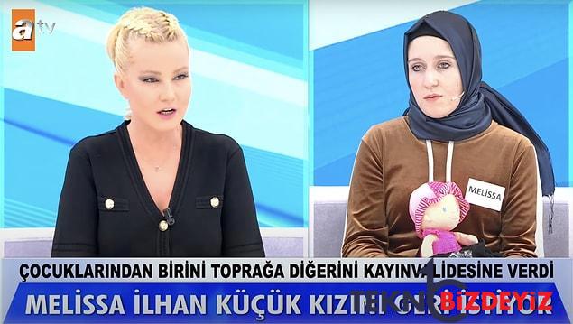 3 yasindaki kizi kendisini fuhusa zorlayan bireyler tarafindan oldurulen melissa tekrar muge anliya katildi 7 MCueLiHB