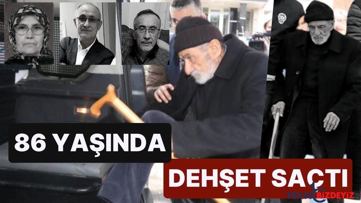 86 yasindaki emekli jandarma dehset sacti karisi ve bir oglunu oldurdu baska oglu hastanede ZCcjOdvr