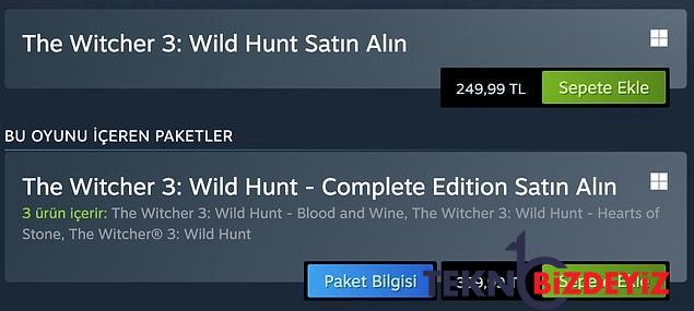 cd project oyunlarina 400 artirim geldi indirimde 15 liraya satilan the witcher 3 artik 250 lira 2 OSdrvA4f