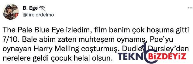 christian balein basrolde oldugu netflix sinemasi the pale blue eyei izleyenlerden birinci reaksiyonlar geldi 19 G8acDKzb