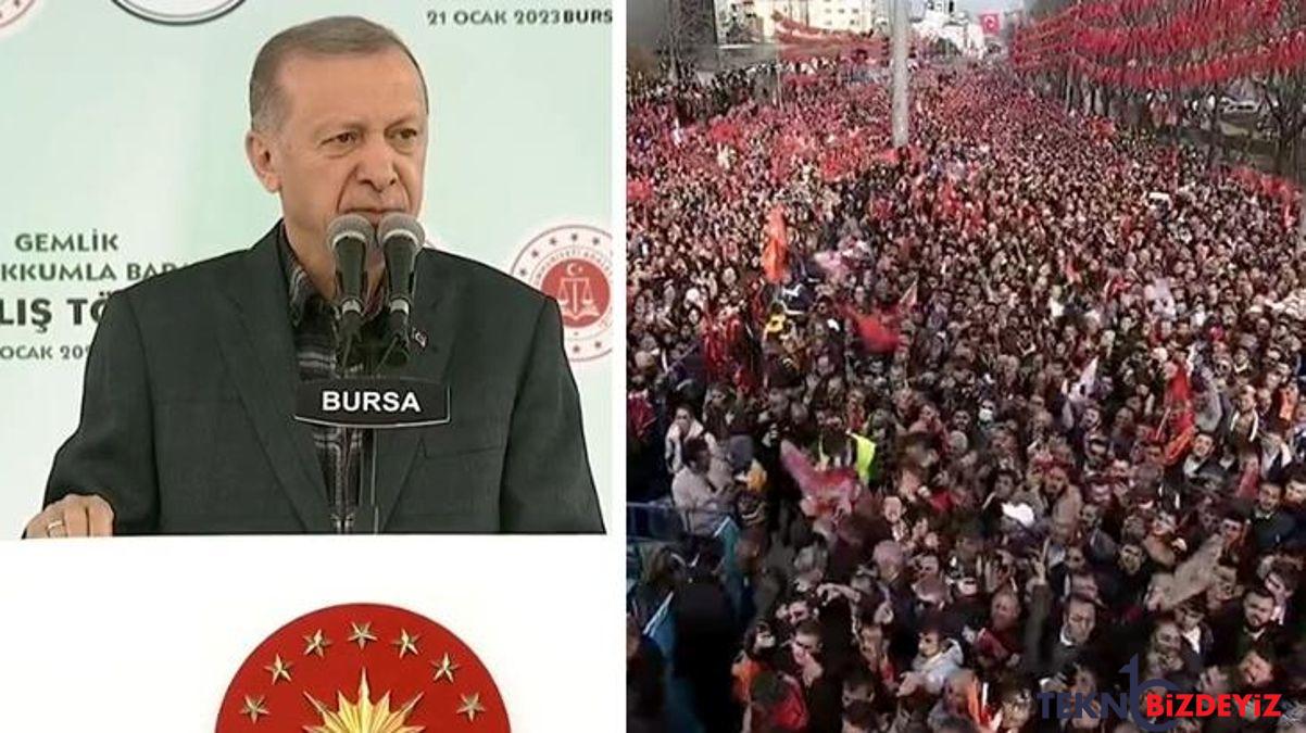 cumhurbaskani erdogan secimin sinyalini verecegiz dedigi ilde konustu iste alanda toplanan kisi sayisi i7629yDC