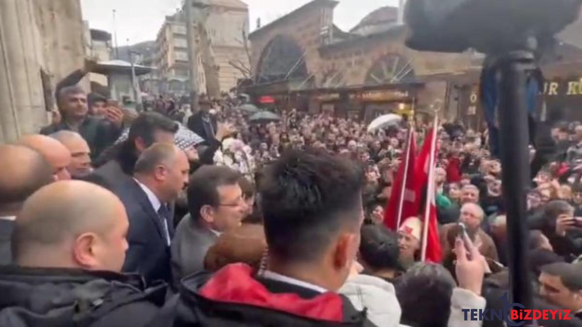 ekrem imamoglu icin bursada baskan slogani