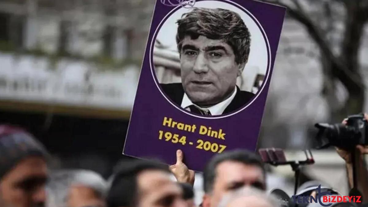 gazeteci hrant dinkin vefatinin uzerinden 16 yil gecti fotografi ve guvercin imgeleri yansitildi 65YIT33Q